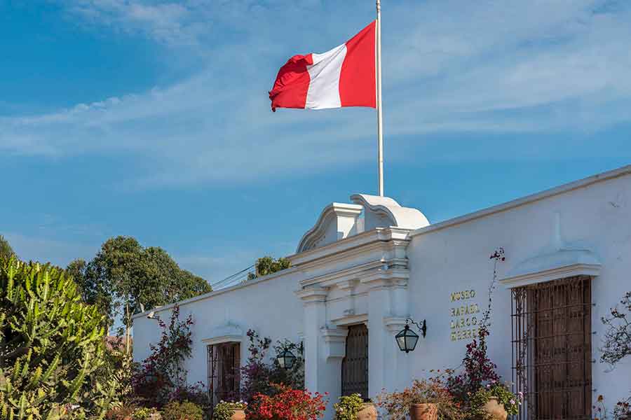 el Museo Larco en Lima